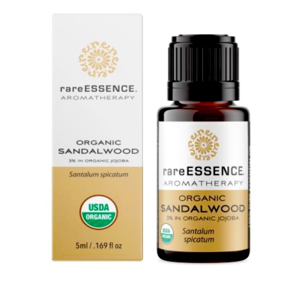 NIB Rare Essence Sandalwood Organic  Essential Oil 5 mL